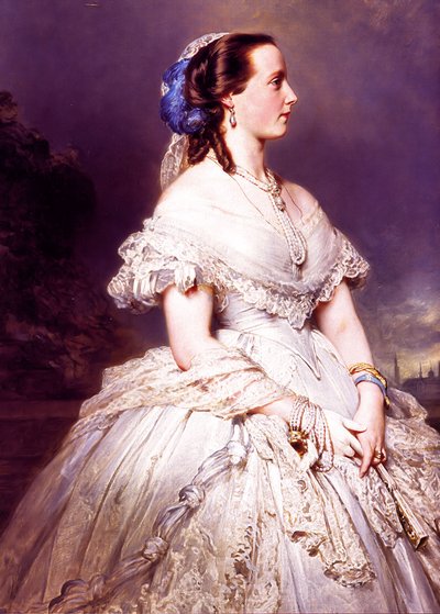 Portrait of Queen Maria Hendrika by Franz Xaver Winterhalter